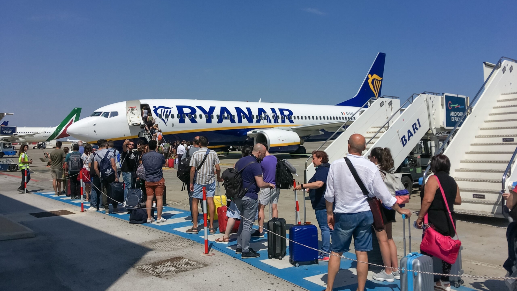 Bari,,Italy.,07,04,2019.,Exterior,Of,The,Bari-palese,Airport,